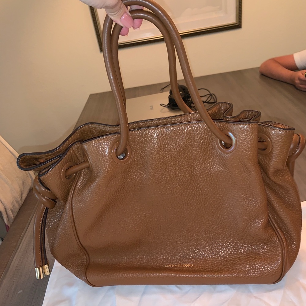 Michael Kors Pebbled Leather Handbag